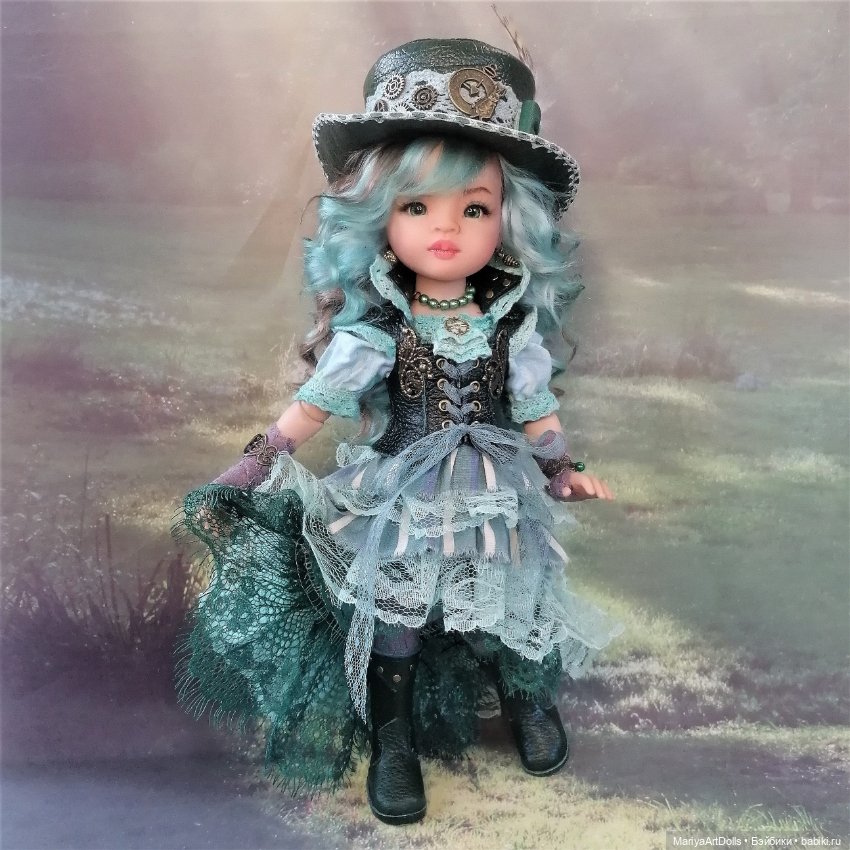 ООАК Паола Рейна кукла Эмиральда, Принцесса стимпанк (фото 3)
