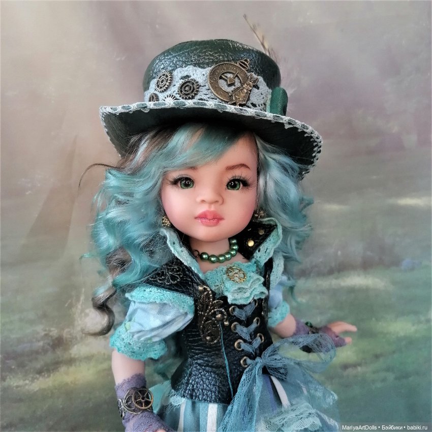 ООАК Паола Рейна кукла Эмиральда, Принцесса стимпанк (фото 6)