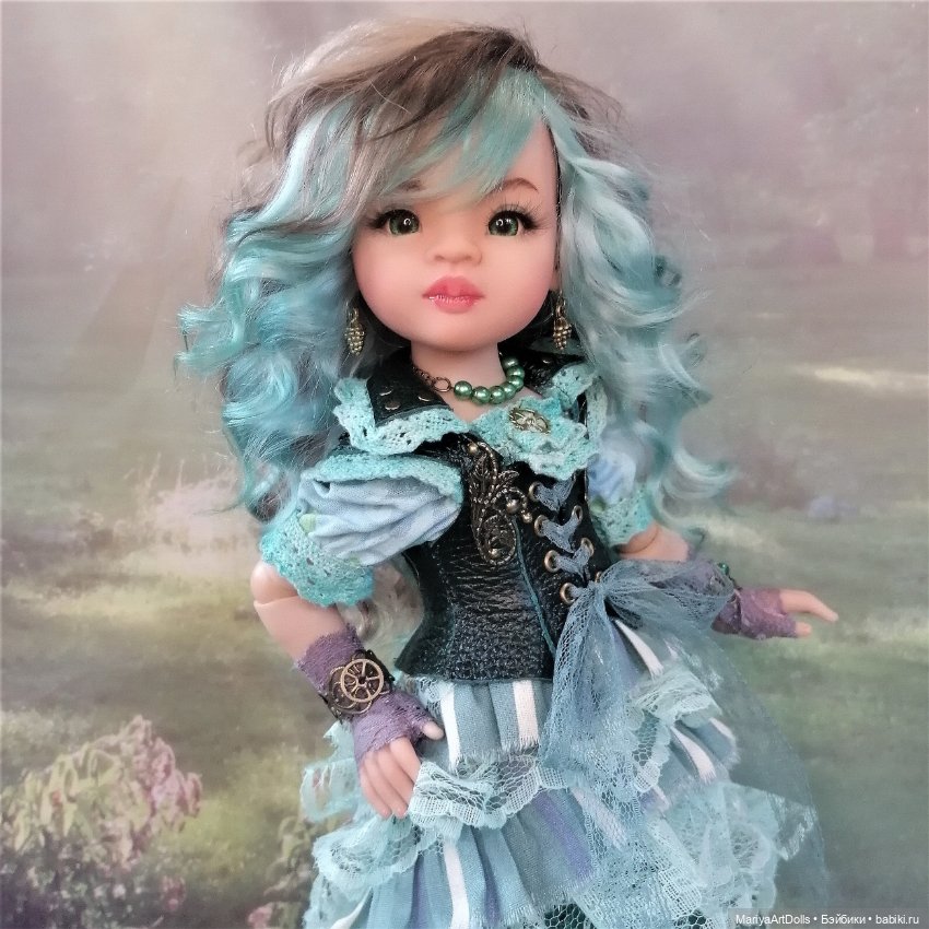 ООАК Паола Рейна кукла Эмиральда, Принцесса стимпанк