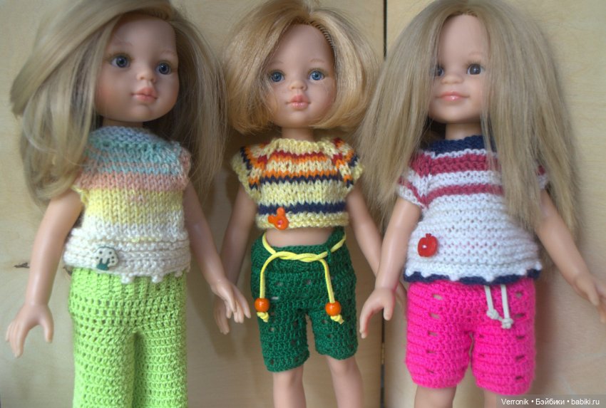 Пуловер для Паола Рейна или подобной куклы