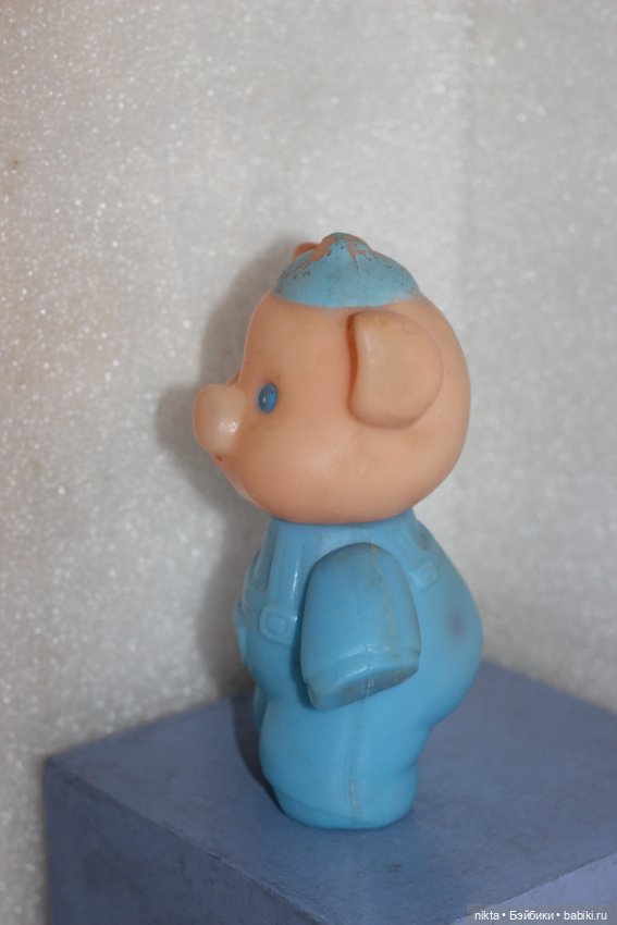 Игрушка СССР Поросенок — Винтажные куклы и игрушки детства (фото 4)