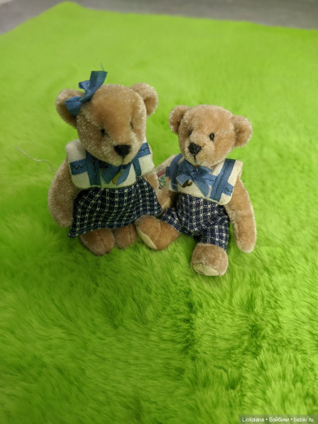 Пара мишек от Ganz. Сью и Стив