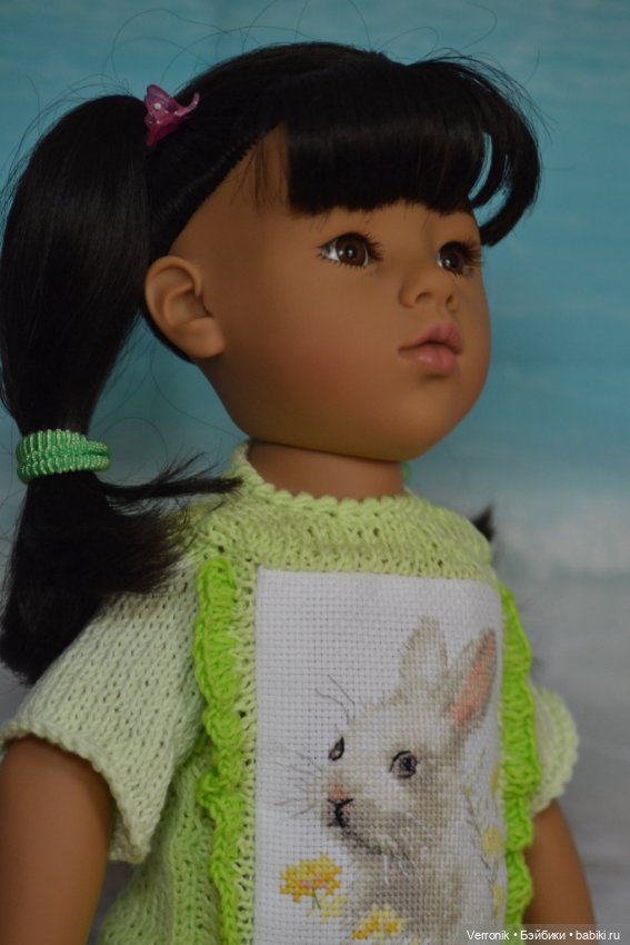 Комплект одежды "Зайка" для куклы Gotz. Для куклы 45-50 см (фото 3)