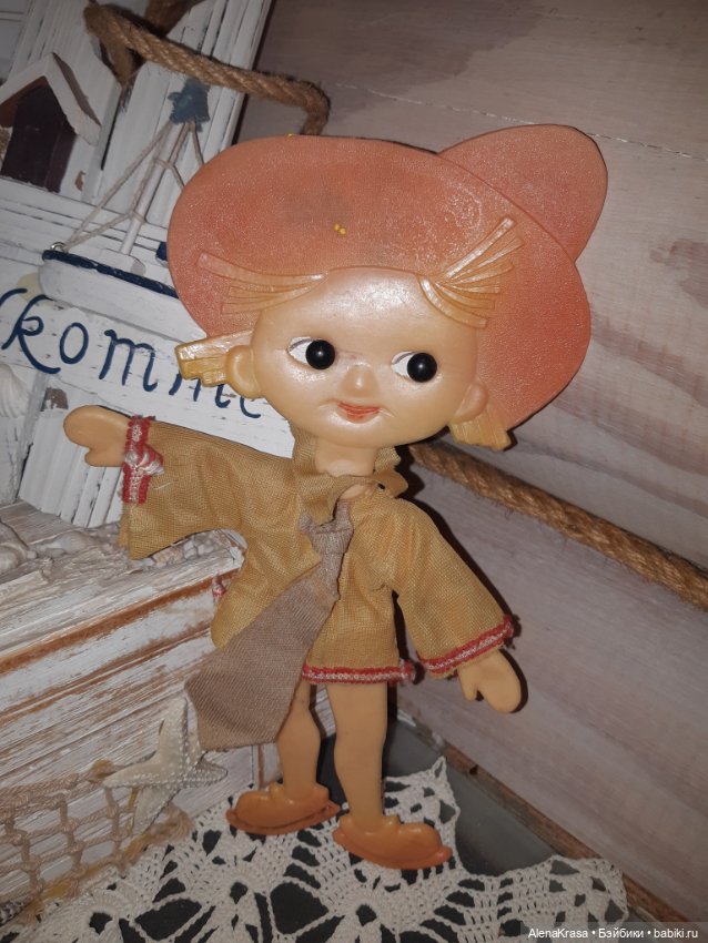 Незнайка плоская кукла — Винтажные куклы и игрушки детства