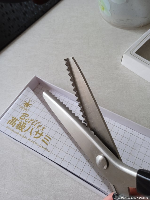 Ножницы зигзаг — Другие инструменты для кукол (фото 2)
