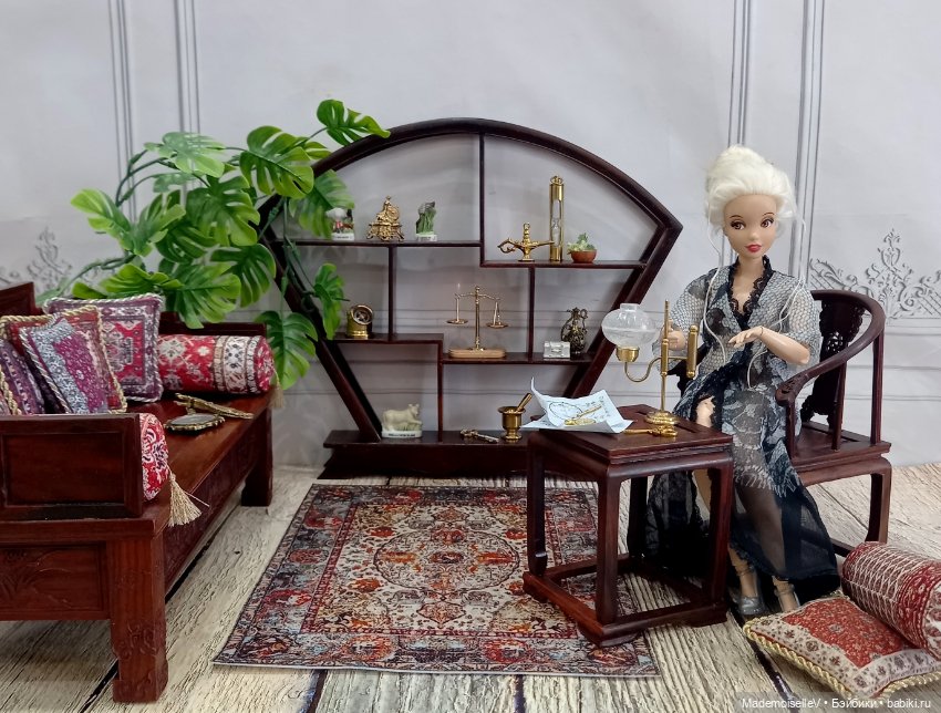 Керосиновая лампа — Миниатюра для кукол (фото 3)