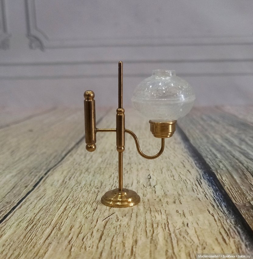 Керосиновая лампа — Миниатюра для кукол (фото 7)