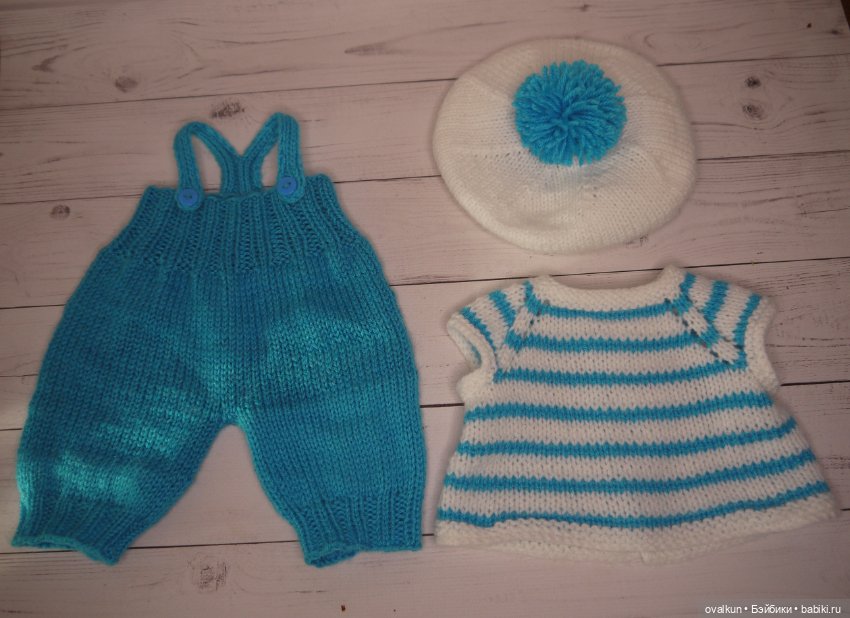 Костюмчик "Морячок" для пупса Горди Paola Reina 34 см или подобных кукол (Miniland, Minikane) (фото 7)