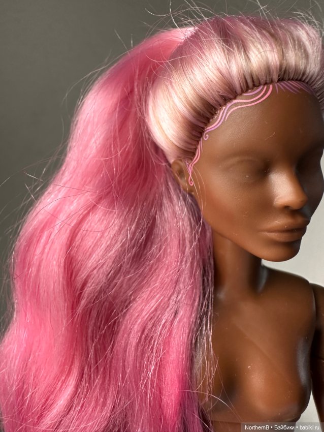 Барби БМР с розовыми буклями (фото 3)