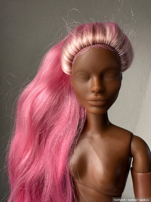 Барби БМР с розовыми буклями (фото 7)