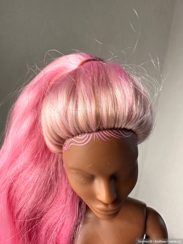 Барби БМР с розовыми буклями (фото 5)