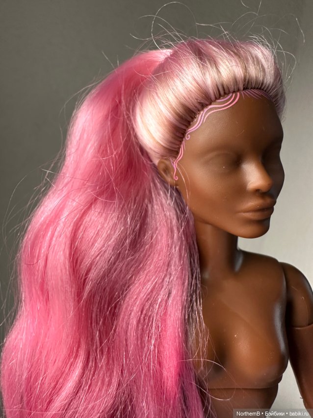 Барби БМР с розовыми буклями (фото 4)