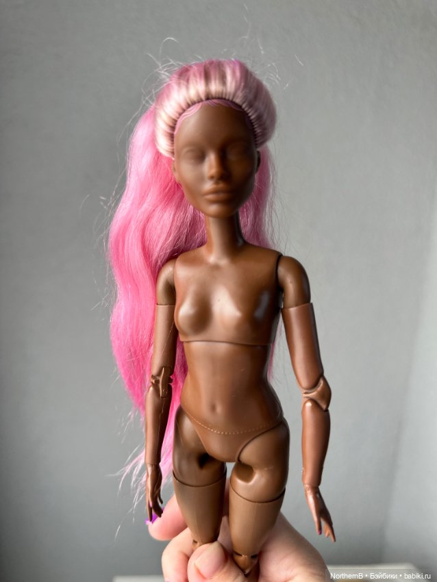 Барби БМР с розовыми буклями (фото 2)