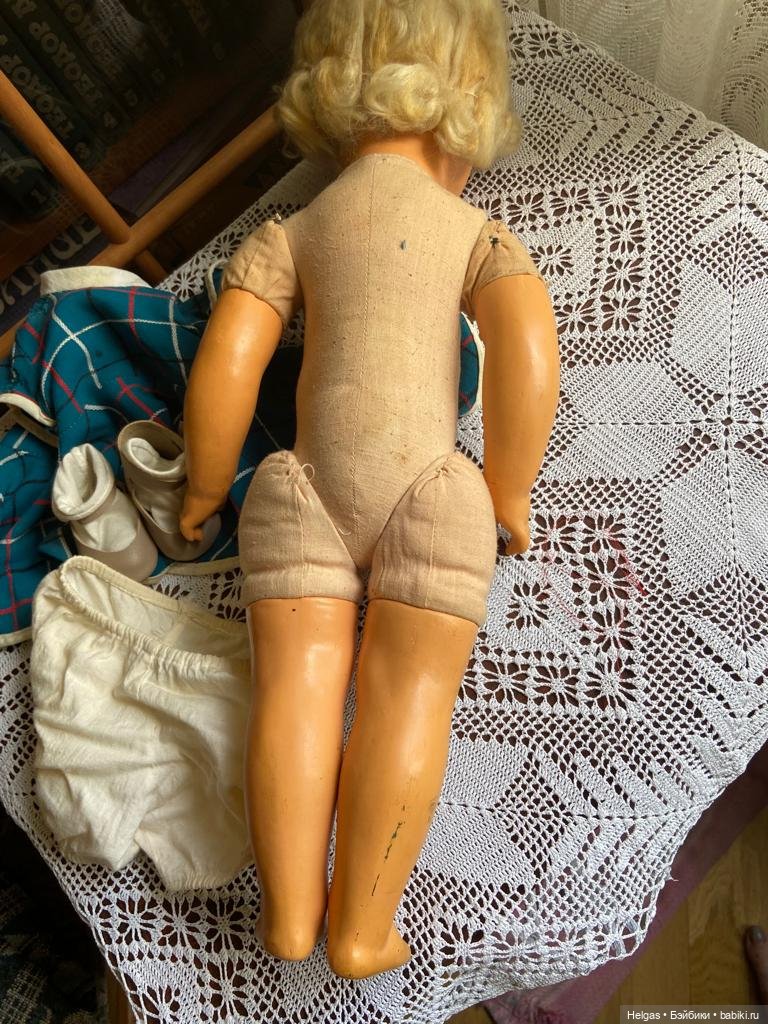 Харьковская опилочная кукла СССР (фото 4)