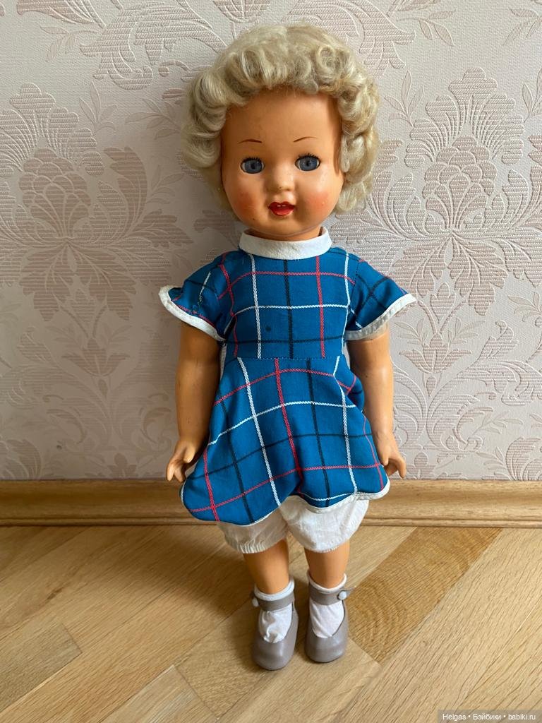 Харьковская опилочная кукла СССР (фото 5)