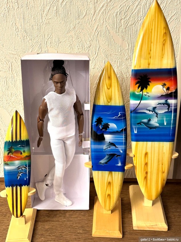 Доски для серфинга для кукол. Испания. Новые