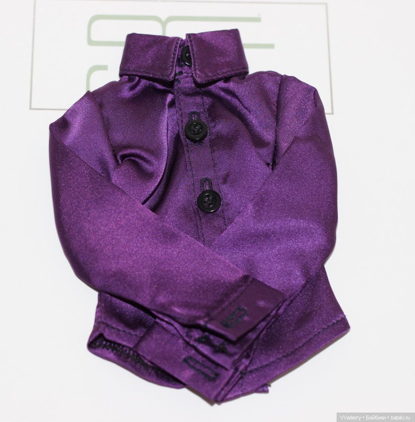 Фиолетовая рубашка бжд 1/4