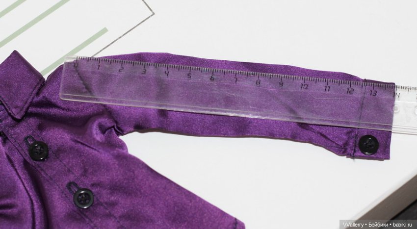 Фиолетовая рубашка бжд 1/4 (фото 3)