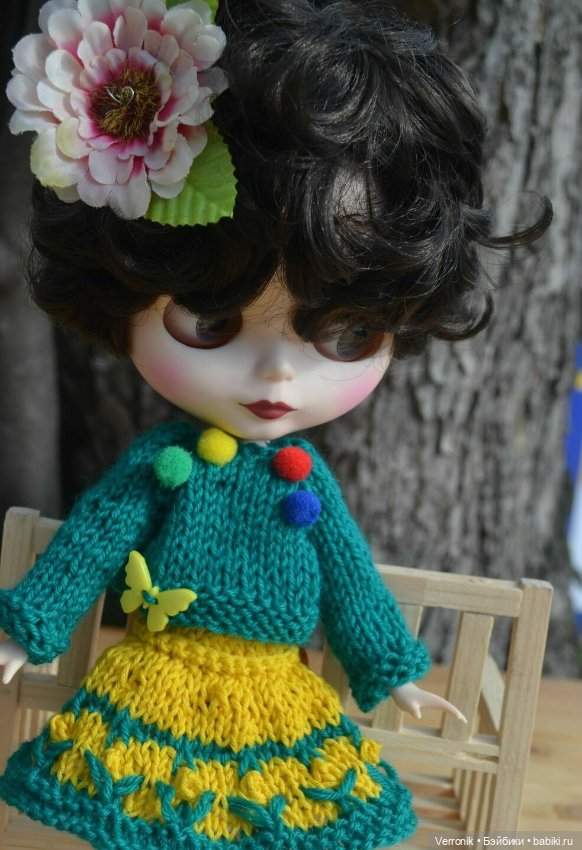 Комплект одежды для куклы Блайз ( Blythe). 2 варианта (фото 5)