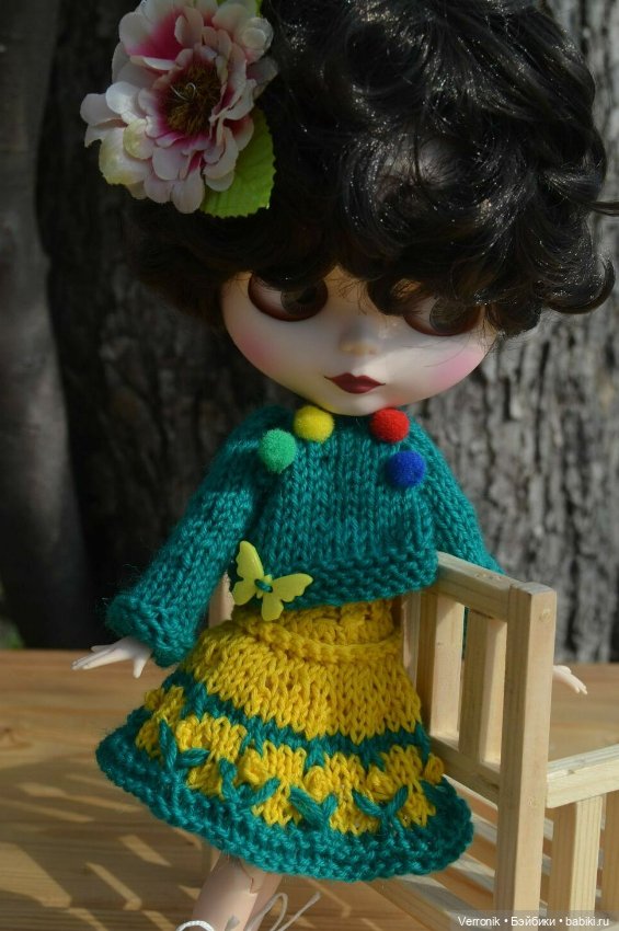 Комплект одежды для куклы Блайз ( Blythe). 2 варианта (фото 6)