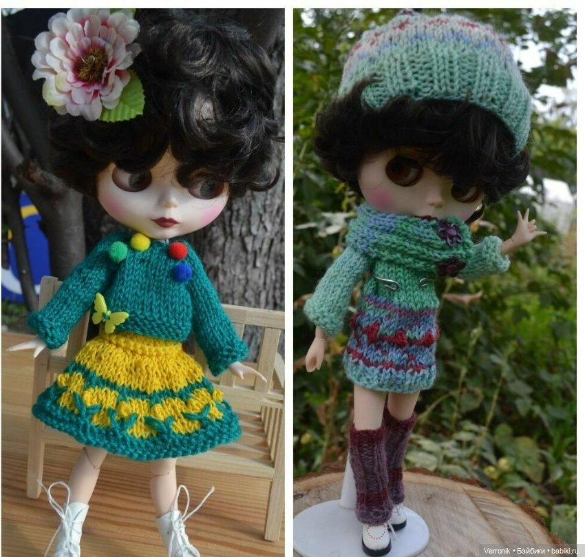 Комплект одежды для куклы Блайз ( Blythe). 2 варианта (фото 7)