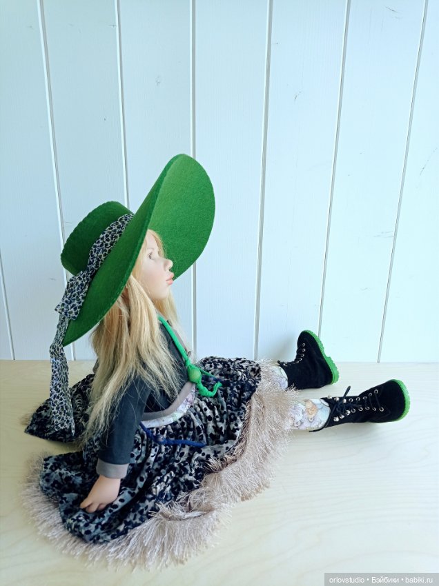 💚Шляпа в стиле Zwergnase — Одежда для кукол