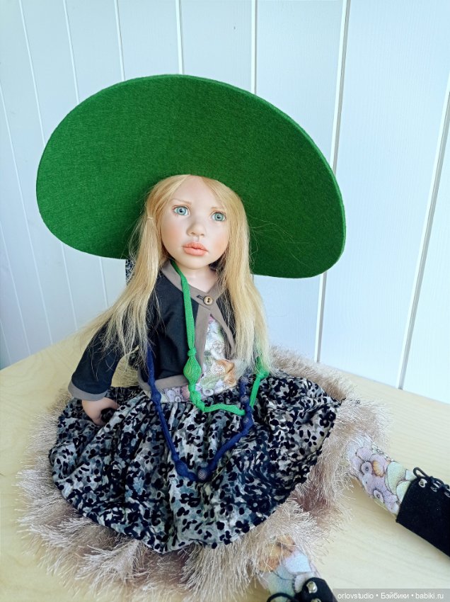 💚Шляпа в стиле Zwergnase — Одежда для кукол