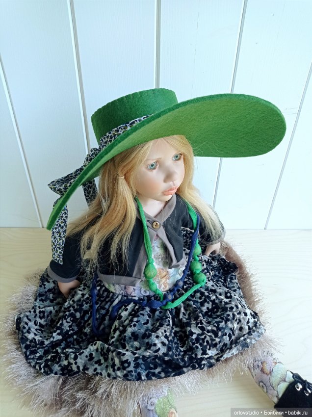 💚Шляпа в стиле Zwergnase — Одежда для кукол (фото 5)