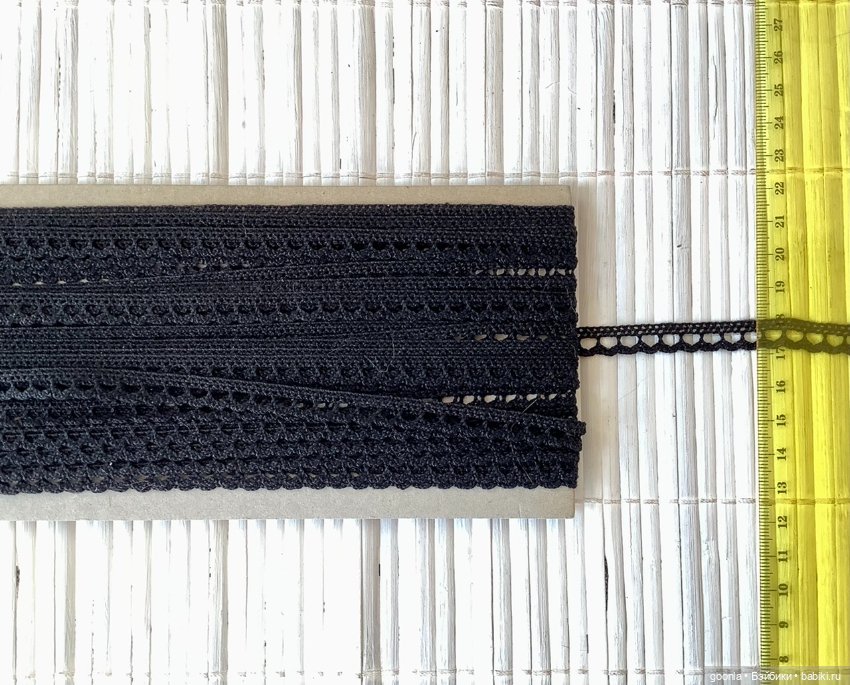 Хлопковое кружево Merletto A Fuselli