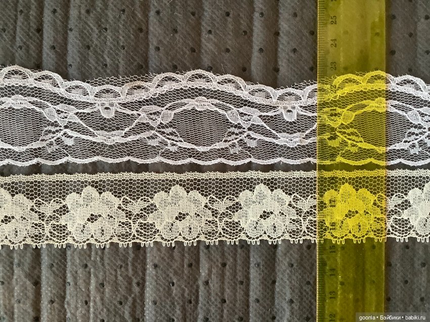Разные кружева для рукоделия (фото 7)