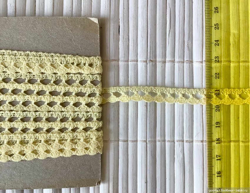 Хлопковое кружево Merletto A Fuselli (фото 9)