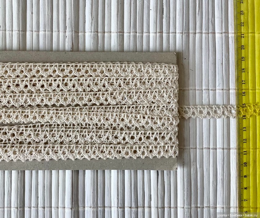 Хлопковое кружево Merletto A Fuselli (фото 8)