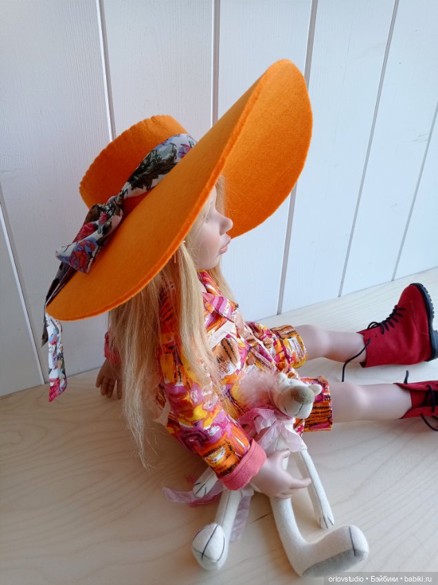 🍊Шляпа в стиле Zwergnase🍊 (фото 9)