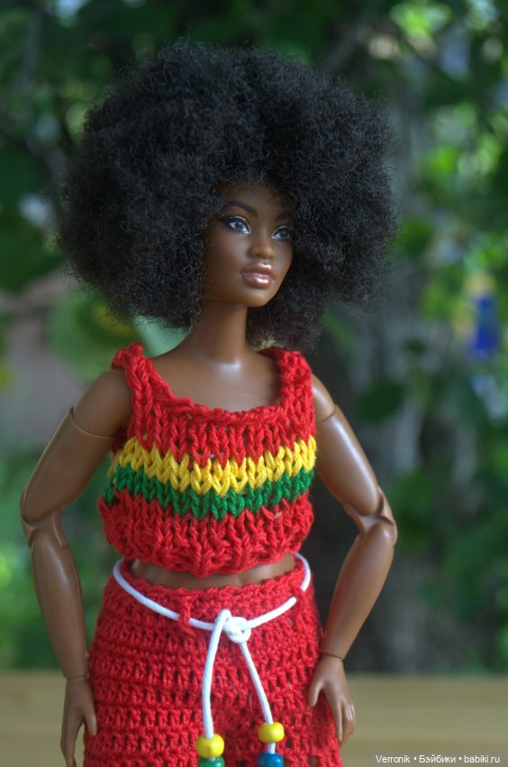 Комплект одежды для Барди "Леди в красном" (фото 3)