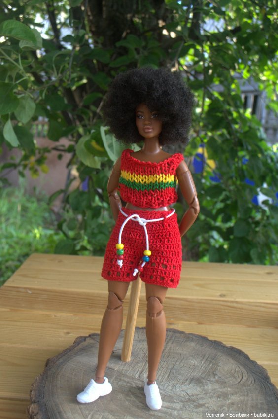 Комплект одежды для Барди "Леди в красном"