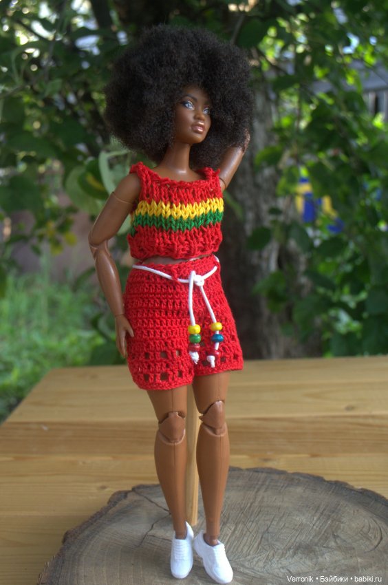 Комплект одежды для Барди "Леди в красном" (фото 4)