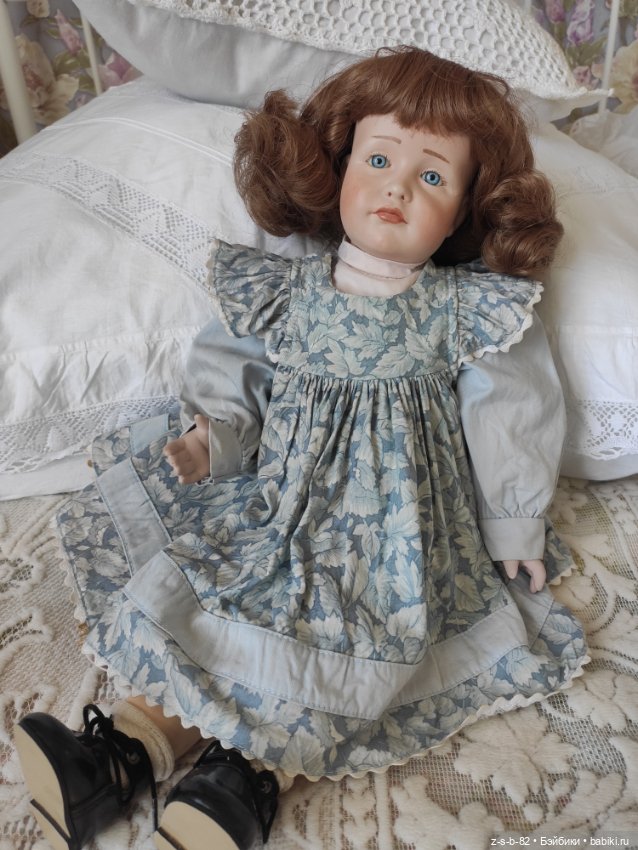 Реплика антикварной куклы K&R (фото 6)