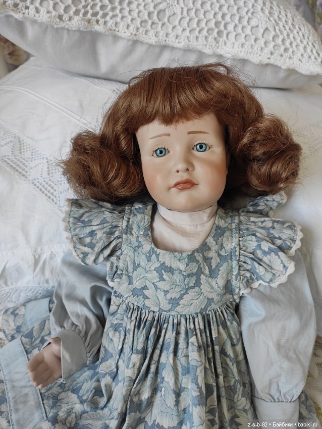Реплика антикварной куклы K&R