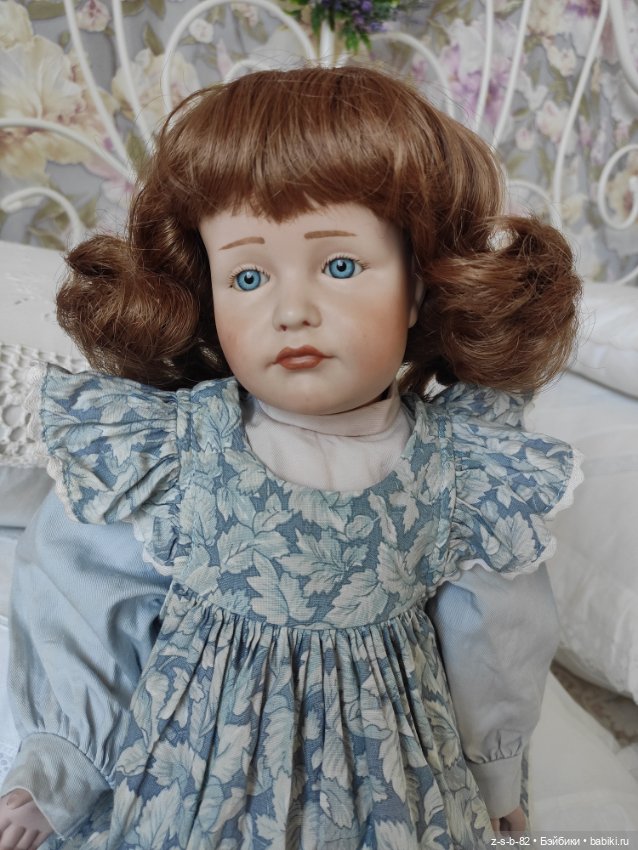 Реплика антикварной куклы K&R