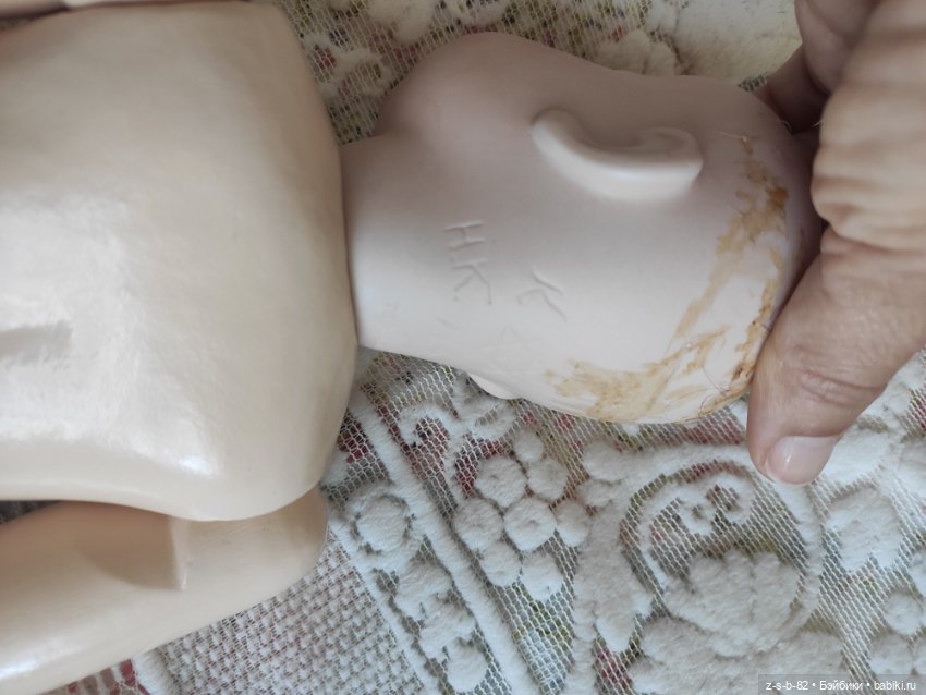 Реплика антикварной куклы K&R (фото 8)