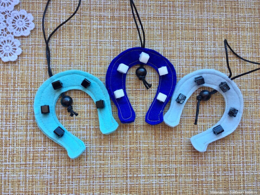 Подковы из флиса — Аксессуары для кукол (фото 2)