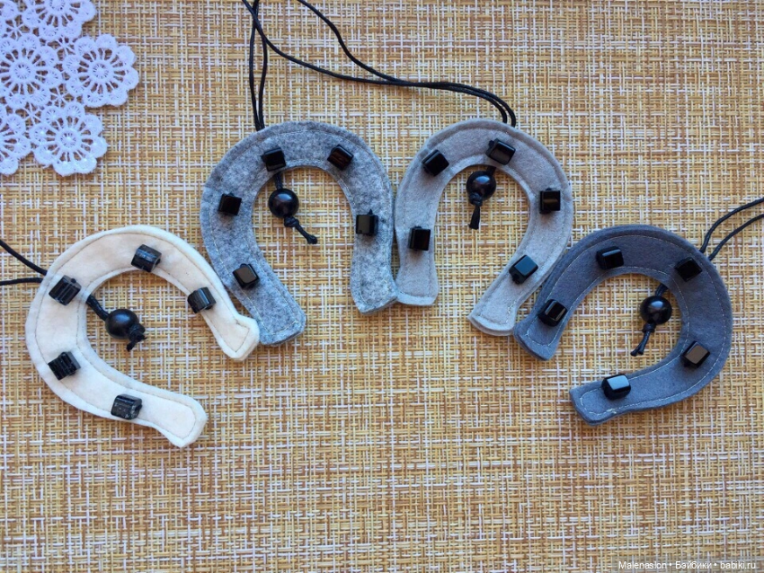 Подковы из флиса — Аксессуары для кукол (фото 3)