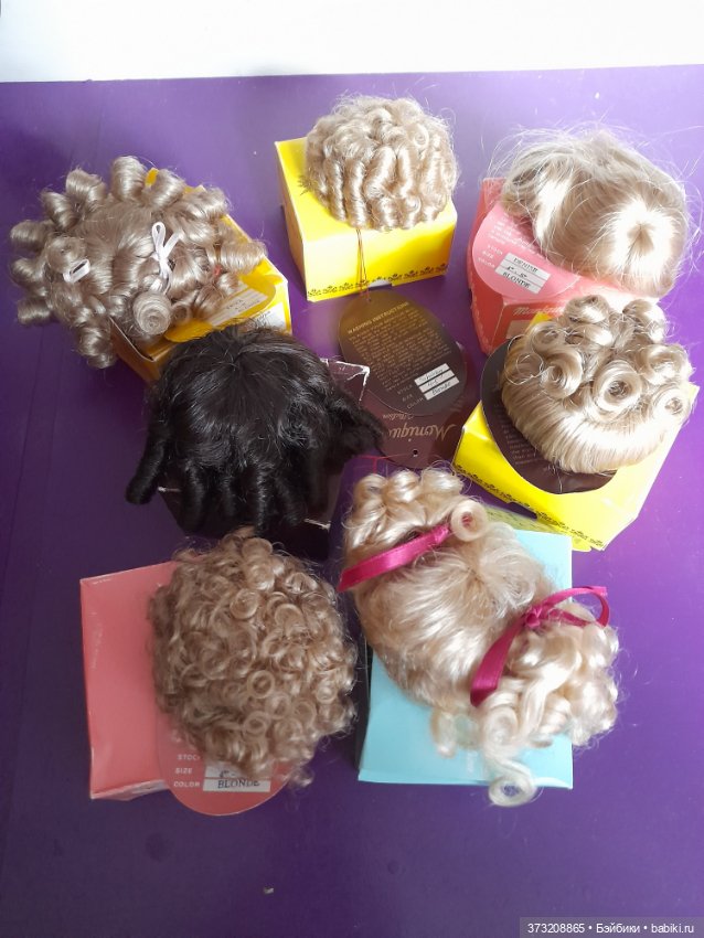 Парики 4-5, 5-6 — Парики для BJD