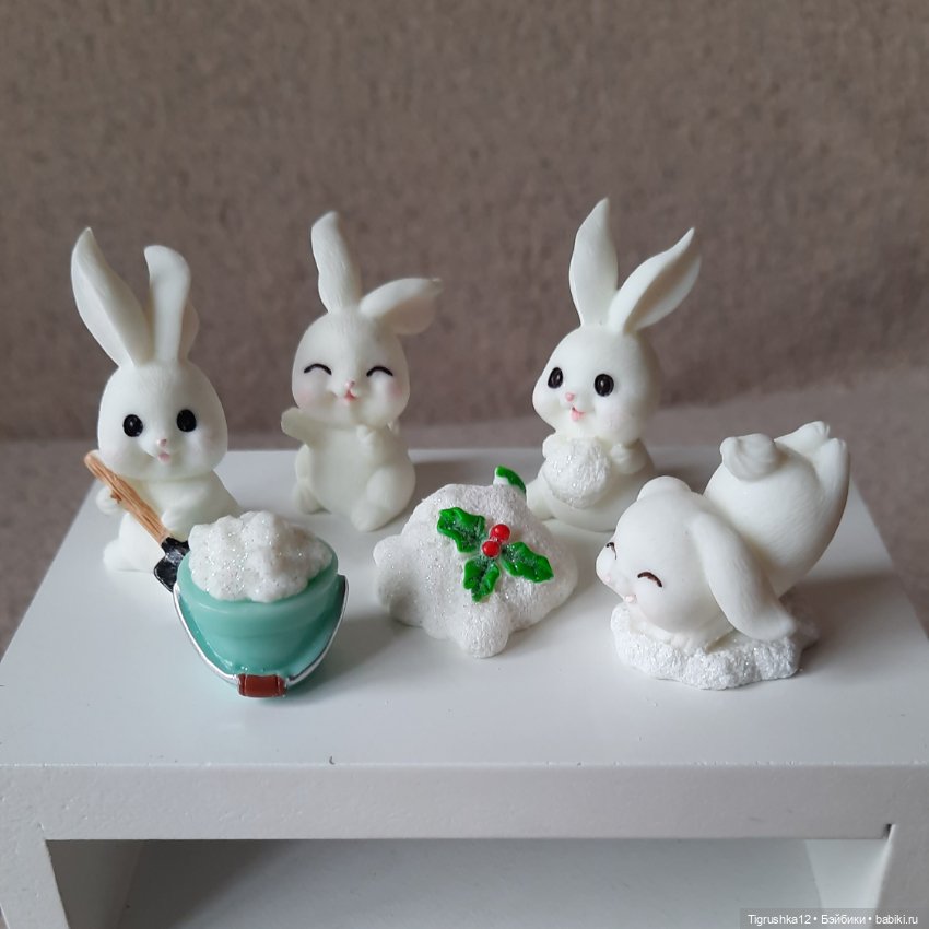 Зайчата одним лотом — Кукольная миниатюра и румбокс (фото 2)