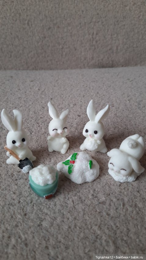 Зайчата одним лотом — Кукольная миниатюра и румбокс