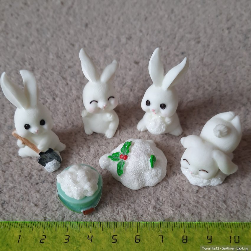 Зайчата одним лотом — Кукольная миниатюра и румбокс (фото 3)