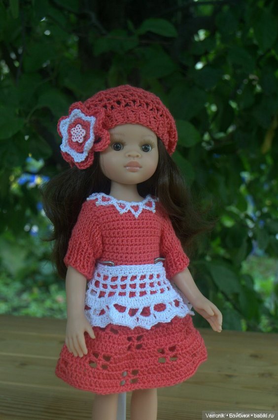 Комплект одежды для куклы Paola Reina "Маруся"