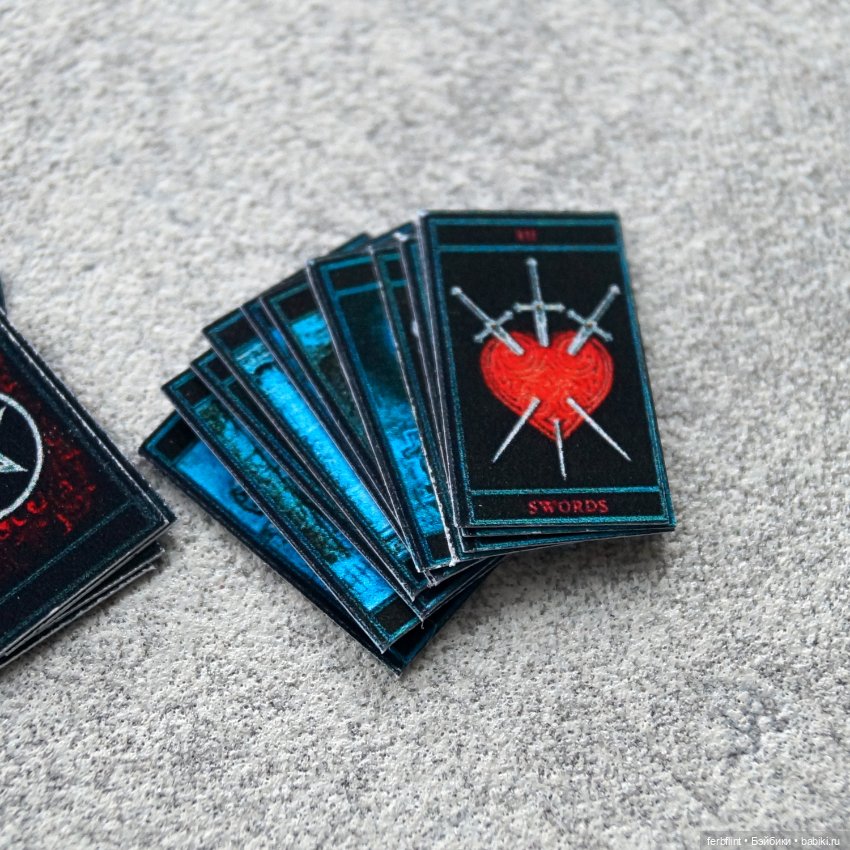 Карты Таро №3 в масштабе 1:6 (фото 2)