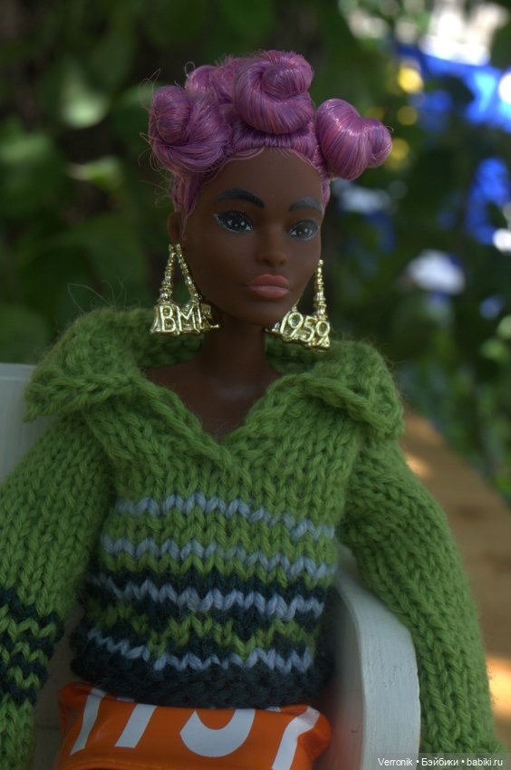 Свитер для Барби. 2 варианта (фото 8)