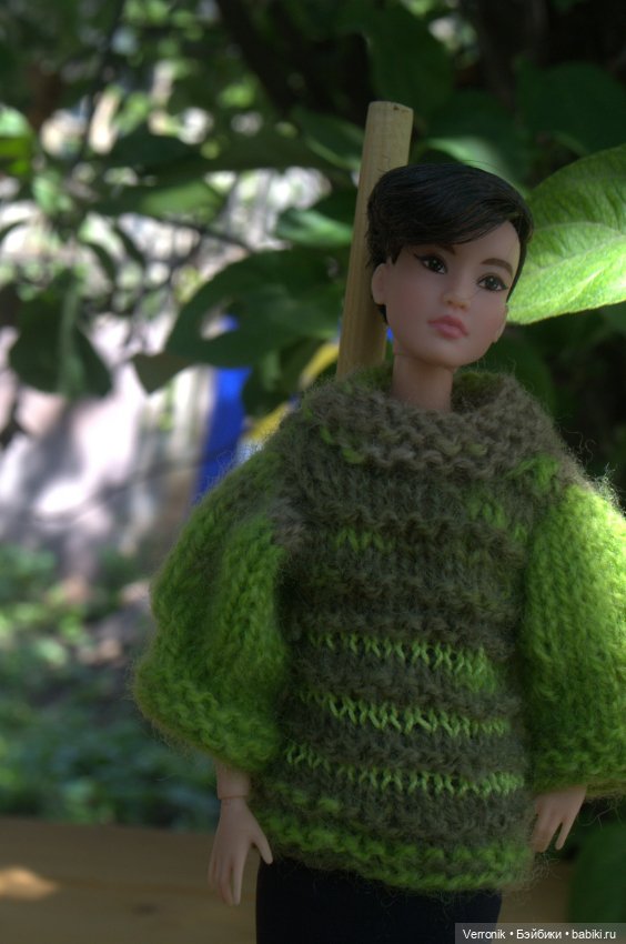 Свитер для Барби. 2 варианта (фото 3)